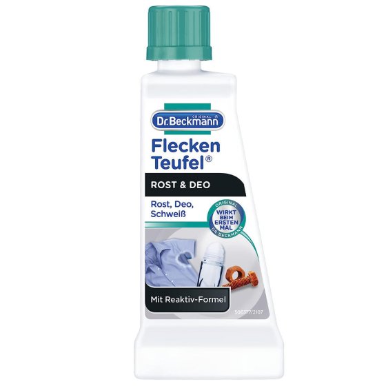 Dr.Beckmann Fleckenteufel Rost und Deo mit Reaktiv Formel 50ml 
