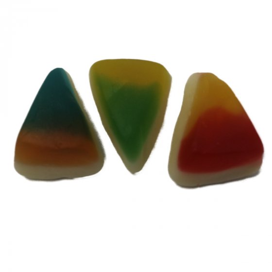 Fruchtgummi Gelee Tortenstücke Color in drei Farben halal 300g