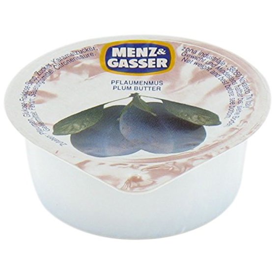Menz und Gasser Konfitüre Extra portioniert Pflaumenmus 2500g 