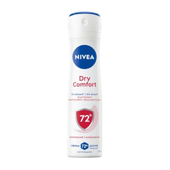 Nivea Dry Comfort Anti Transpirant Deo Spray 150ml 6er Packung 