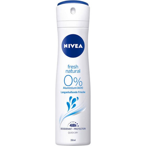 Nivea Deodorant Spray Fresh Natural Anti Transpirant 48h 150ml 