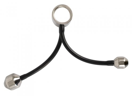 Penisring mit Plug Heavy Gear ring & ass plugs 