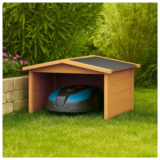 Rasenmähergarage Wilbur Natur 