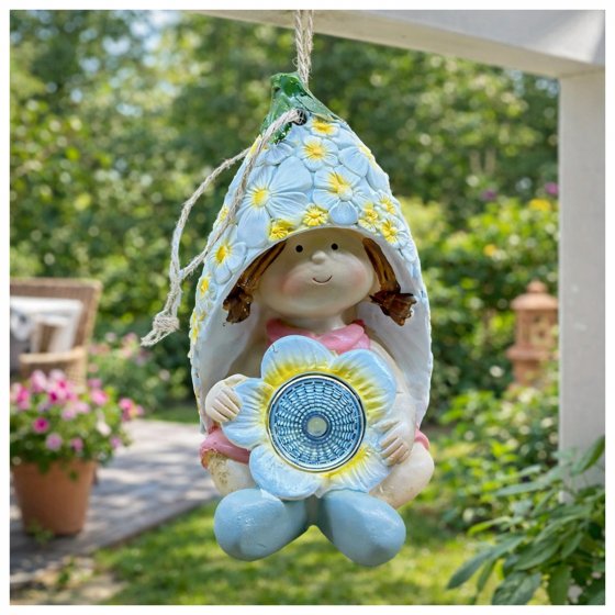 Solardekoleuchte zum Hängen Elfe 