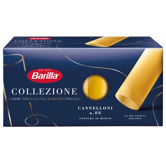 Barilla Cannelloni La Collezione Pasta aus Hartweizen 250g 4er Pack 