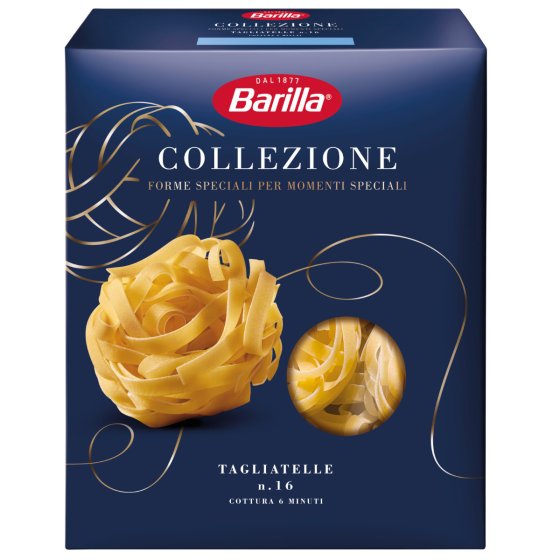 Barilla Collezione Tagliatelle Hartweizen Pasta 2000g 4er Pack 