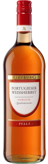 Rietburg Portugiesischer Weißherbst lieblich dezenter Duft 1000ml 
