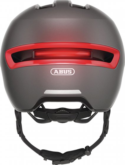 Fahrradhelm "Hud-Y" dunkelgrau 