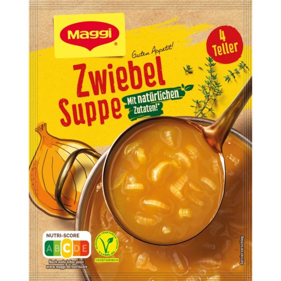 Maggi Guten Appetit Zwiebelsuppe mit natürlichen Zutaten 55g 