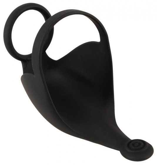 Hodenvibrator Cock ring with RC ball massager 