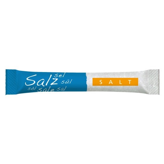 Hellma Salz Sticks 750 Portionen Stäbchen Format Portionssalz 750g 
