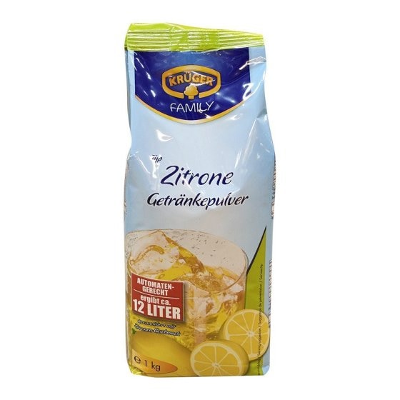 Krüger Zitrone Instant Getränkepulver Erfrischungsgetränk 6x 1000g 