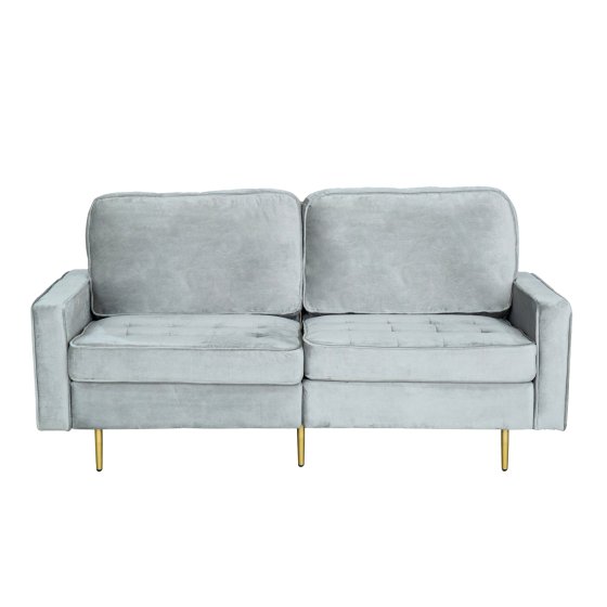 Sofa Sidonie Velvet Schwarz 