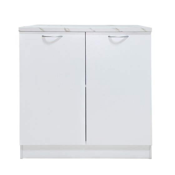 Spülenunterschrank Jenna Weiß 80 cm 