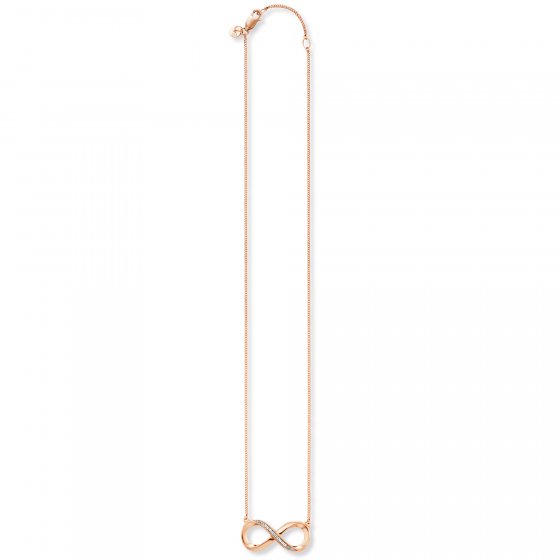 Collier 925/- Sterling Silber rotvergoldet Topas 