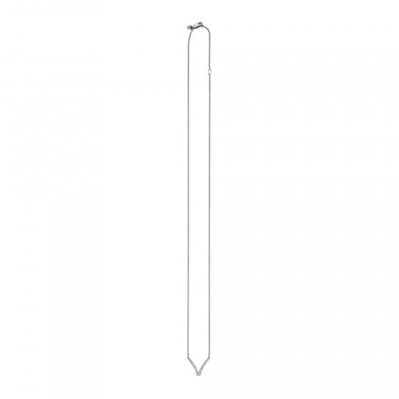 Collier 925/-Sterling Silber rhodiniert Topas 