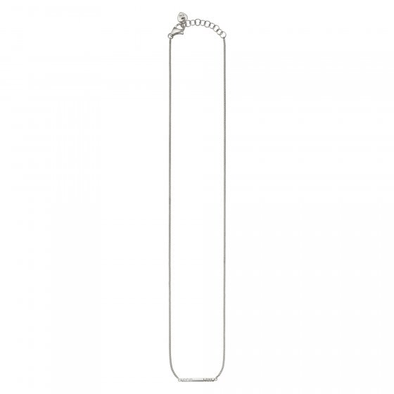 Collier 925/- Sterling Silber rhodiniert Zirkonia Love 