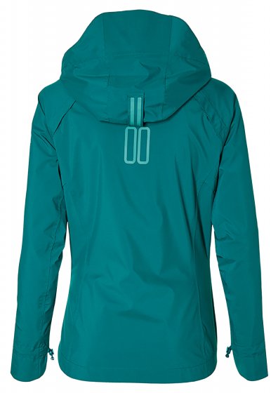 Fahrrad-Regenjacke Damen Skane, teal green 