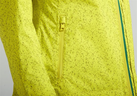 Fahrrad-Regenjacke Damen Skane HiVis, neon yellow 