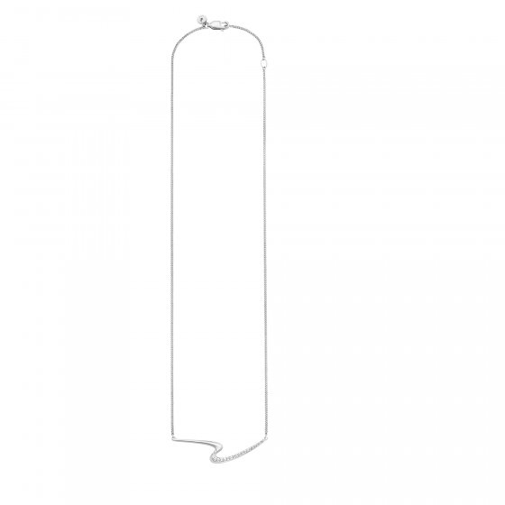 Collier 925/- Sterling Silber rhodiniert Topas 