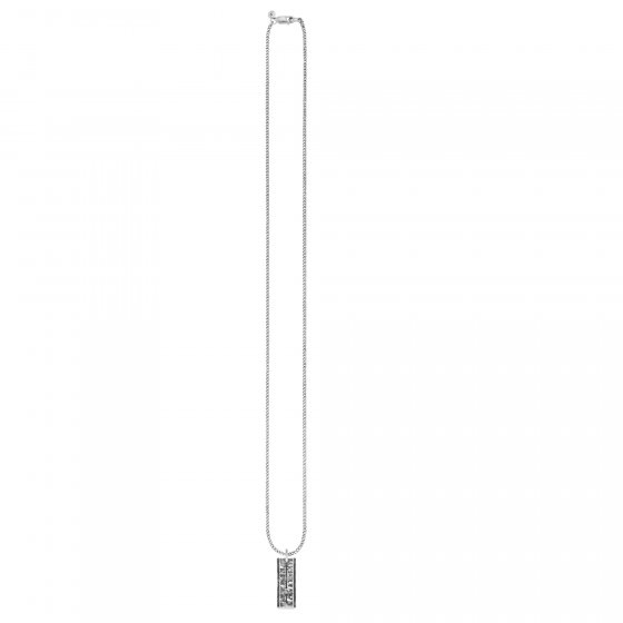 Anhänger mit Kette 925/- Sterling Silber oxidiert Pfeil 