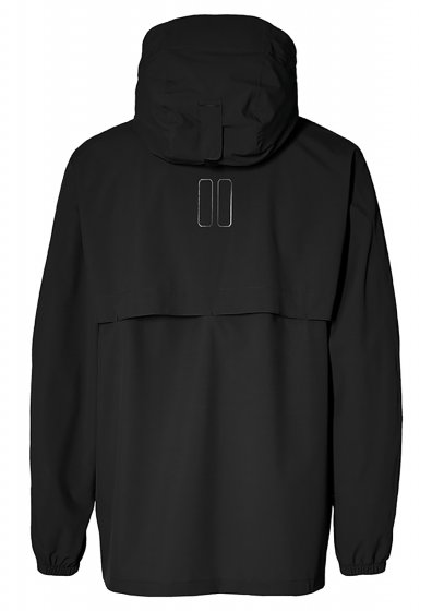 Fahrrad Regenjacke Hoga unisex, jet black 