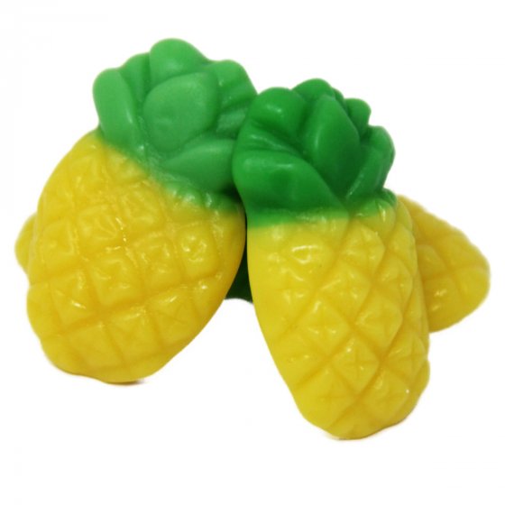 Fruchtgummi Pineapples fruchtige süße Ananas Fruchtgummi 175g