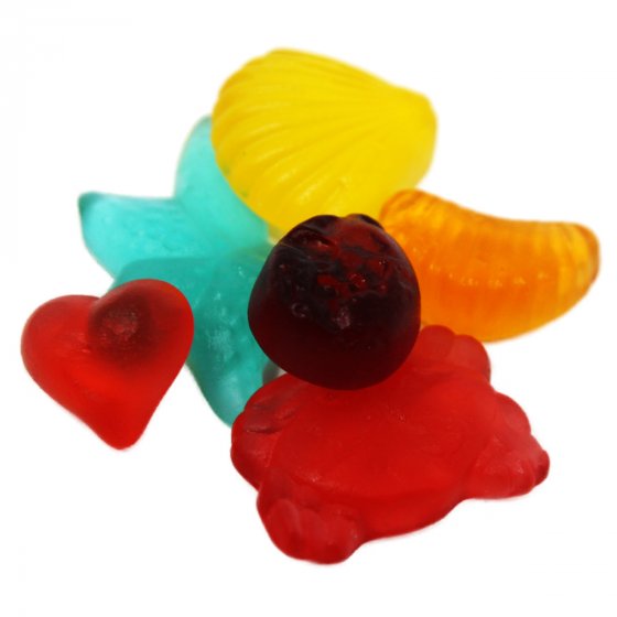 Fruchtgummi Mix ohne Zucker in 5 fruchtige Geschmacksrichtungen 300g