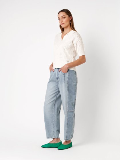 Loose-fit-Jeans Liv Barrel 