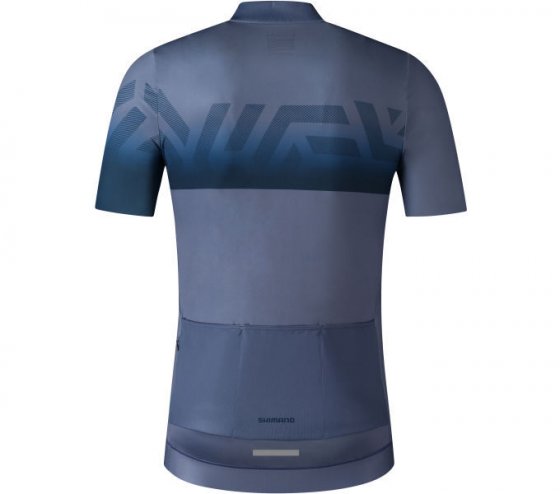 KITA S.S. ZIP JERSEY, Gray 