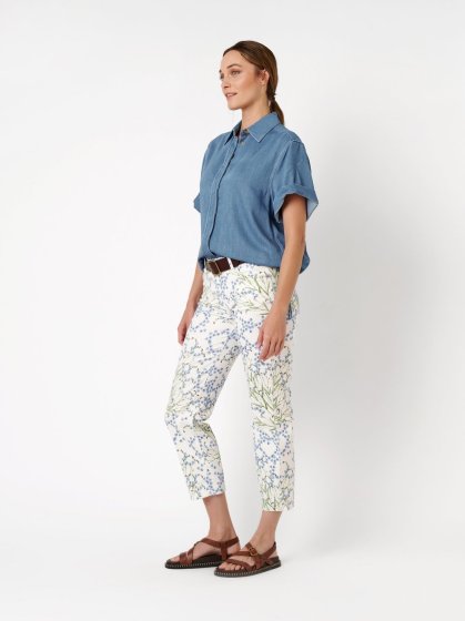 Straight-Jeans Ella 7/8 
