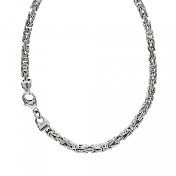 Halskette Silber 925 poliert Königskette 5mm breit 