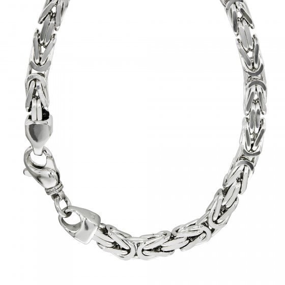 Halskette Silber 925 poliert Königskette 8mm breit 