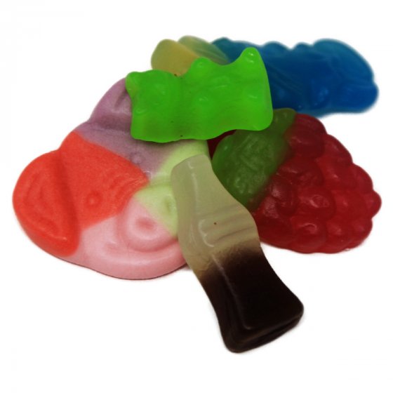 Gelatinefreier Fruchtgummi Mix fruchtig lecker vegetarisch 1000g