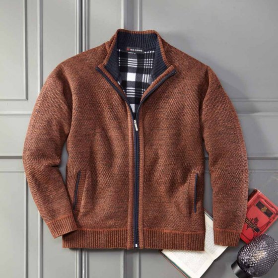 Thermo-Strickjacke