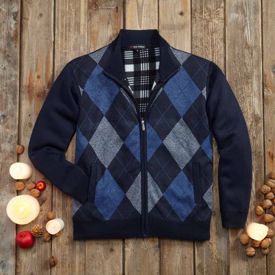Thermo-Strickjacke