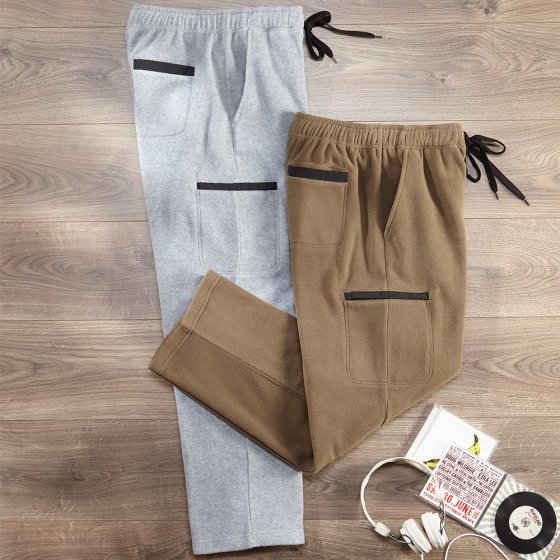 Fleece-Cargohose