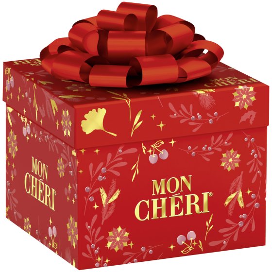 Mon Cherie Geschenkbox mit Likör Kirsch Pralinen 283g 2er Pack 