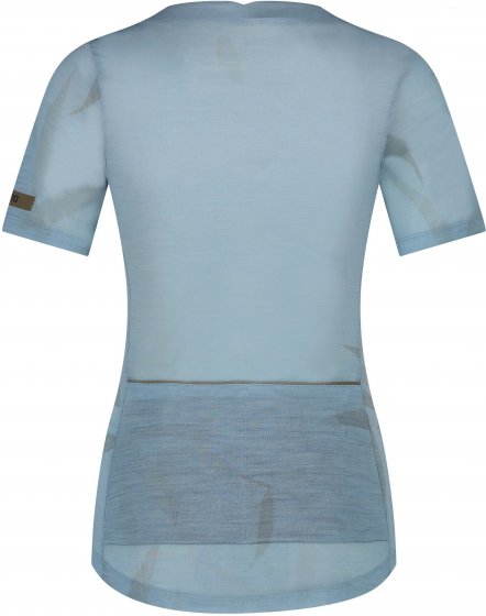 Woman's EVOLVE Terra Short Sleeve Jersey, Matte Blue 