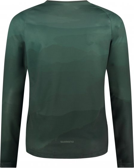 SENTIERO Long  Sleeves Jersey, Aurora Green 