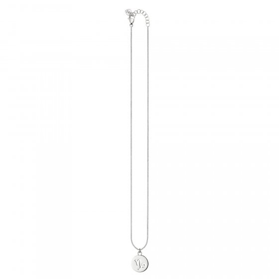 Halskette Steinbock Sternzeichen 925/- Sterling Silber rhodiniert 
