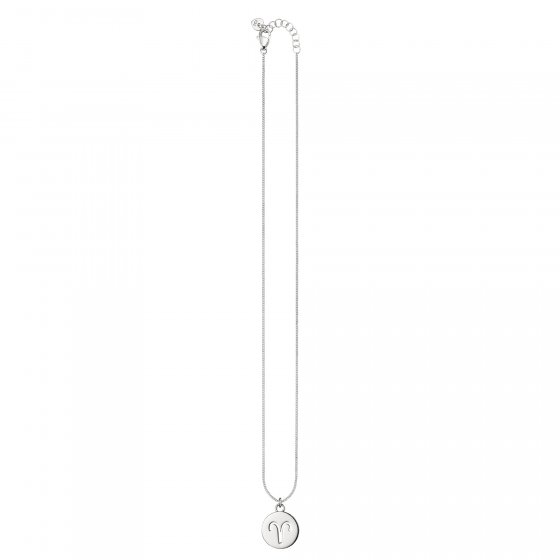 Halskette Widder Sternzeichen 925/- Sterling Silber rhodiniert 
