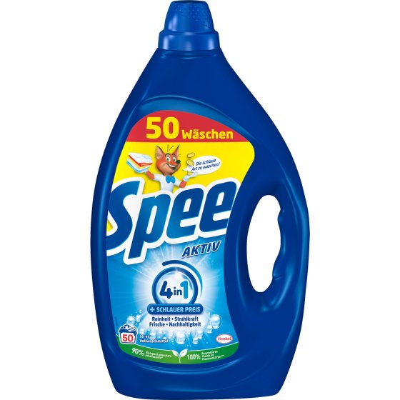 Spee Aktiv Gel Vollwaschmittel langanhaltender Duft 4in1 2250ml 