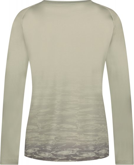 Woman's SAIKO Long Sleeve warm Printed, Restore Green 