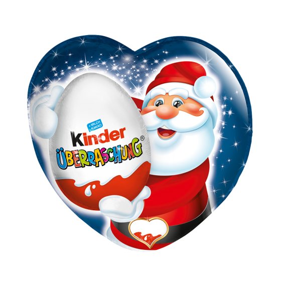 kinder Schokolade Weihnachts Ei Herz mit toller Überraschung 53g 