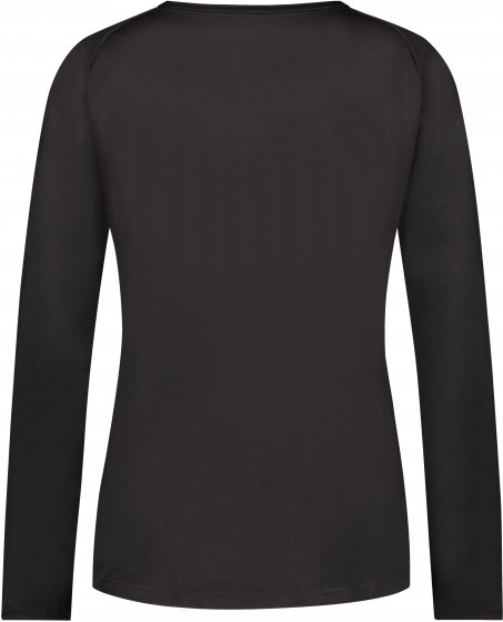 Woman's SAIKO Long Sleeve warm Printed, black 