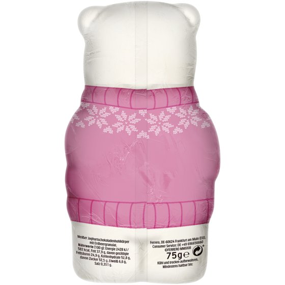 Yogurette Eisbär Hohlfigur mit weißer Schokolade und Joghurt 75g 