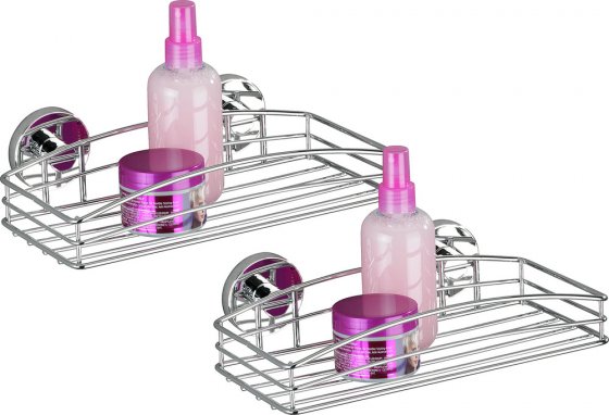 Vacuum-Loc® Wandablage 2er Set, Befestigen ohne bohren 
