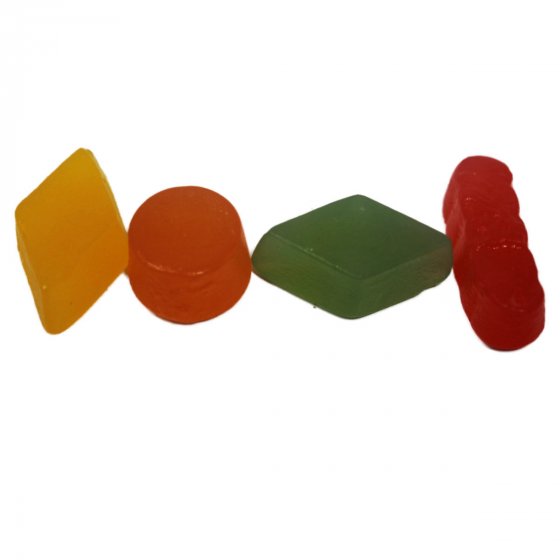 Weingummi zuckerfrei Mischung mit Fruchtgeschmack 4fach sortiert 175g 