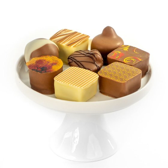 Peters Frohe Festtage Nougat Variationen Pralinen ohne Alkohol 100g 